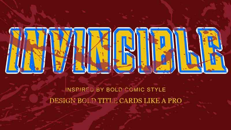 Invincible Season 3 Title Card Ideas
