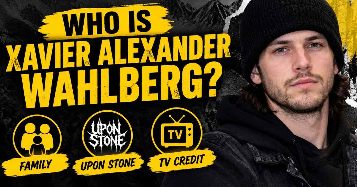 xavier alexander wahlberg